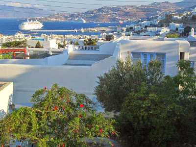 Mykonos from Andriani Ghest House
