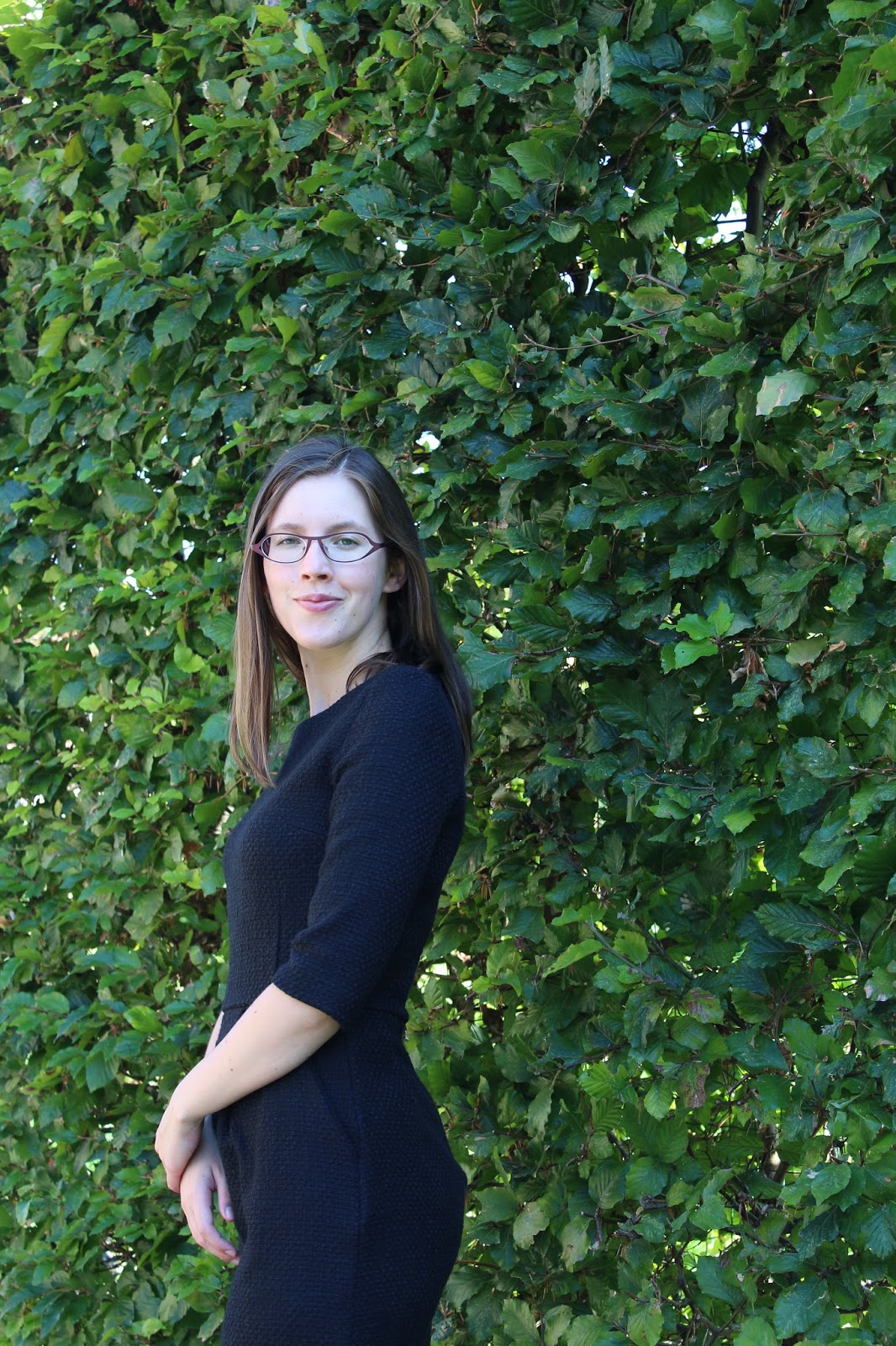 Nathalie Sews Little Black dress, the Lora