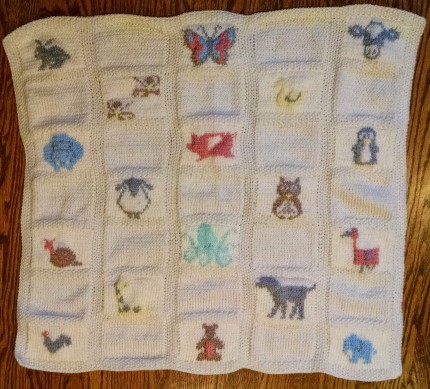 Animal Parade Baby Blanket - Free Pattern