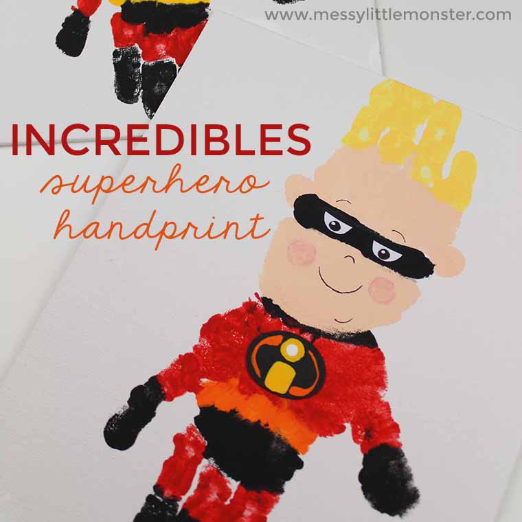 Superhero Mask Craft - Messy Little Monster