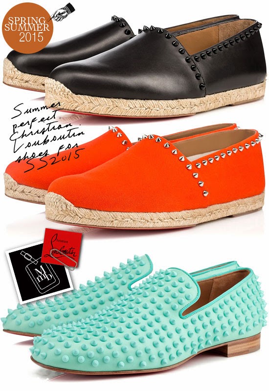 justere kulstof Over hoved og skulder myMANybags: Summer Perfect Shoes from Christian Louboutin Spring Summer 2015  Mens Collection