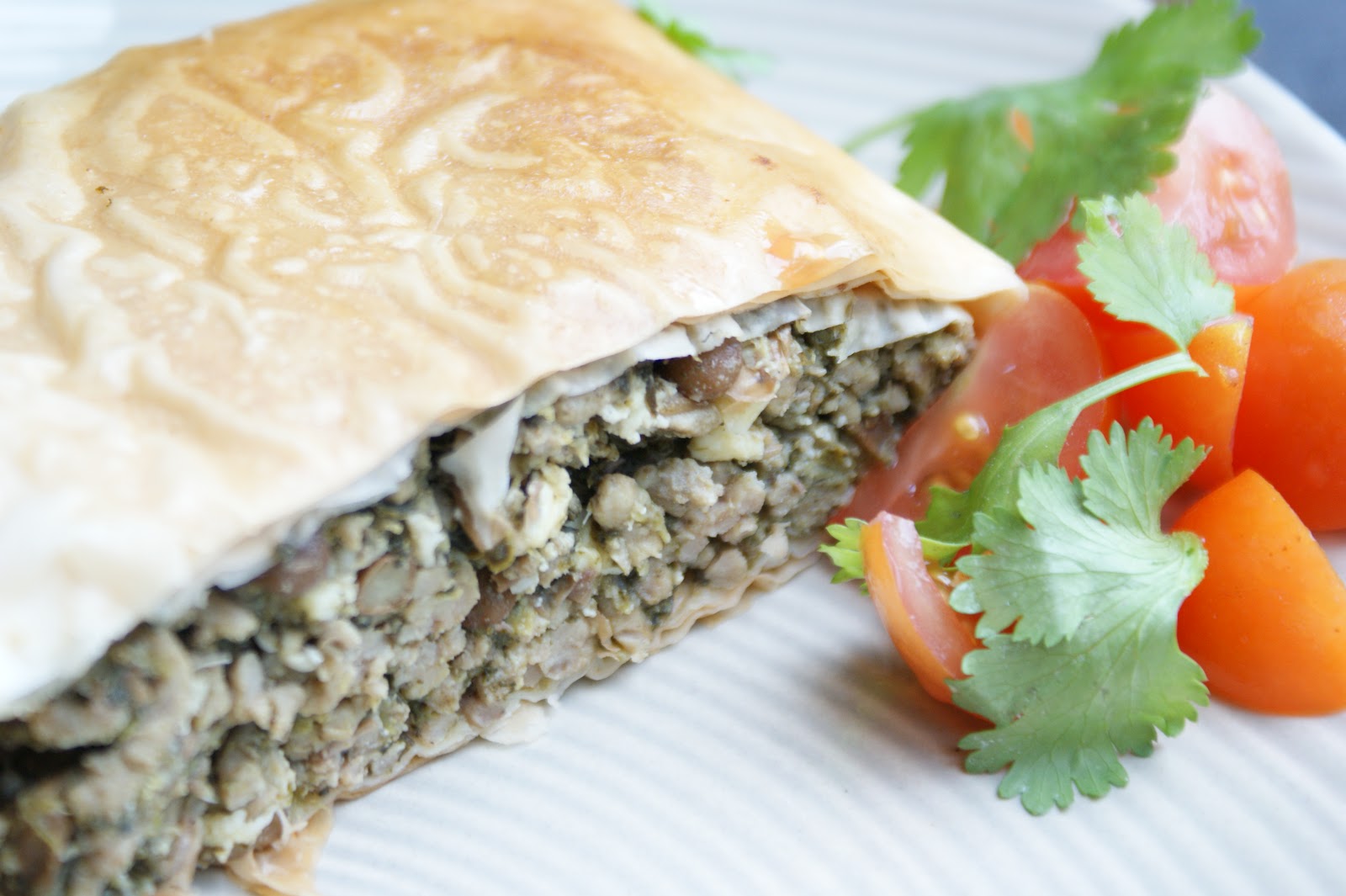 Blueberry Girl : Lamb, Lentil and Spinach Pie