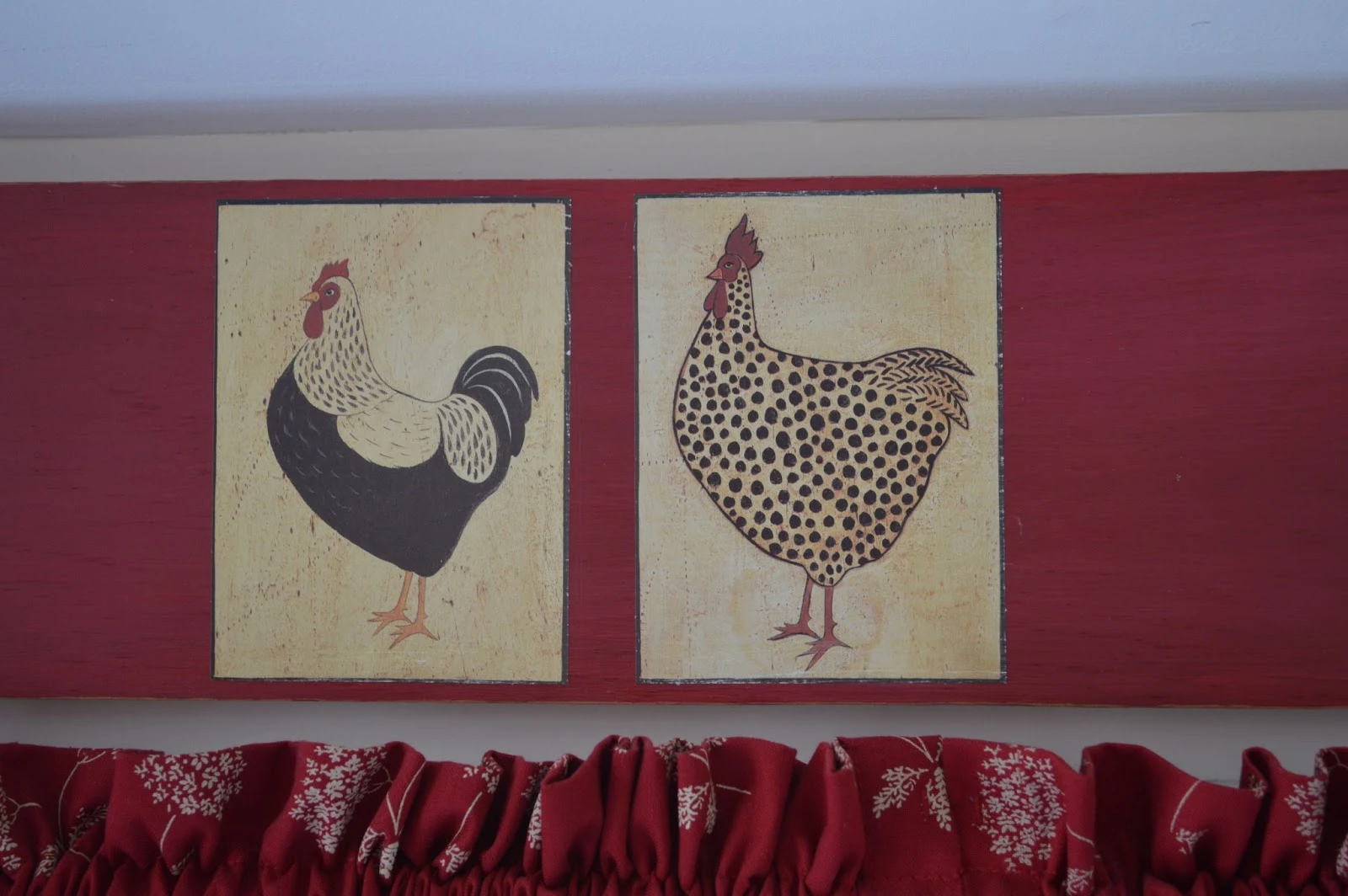 Red Rooster Sign