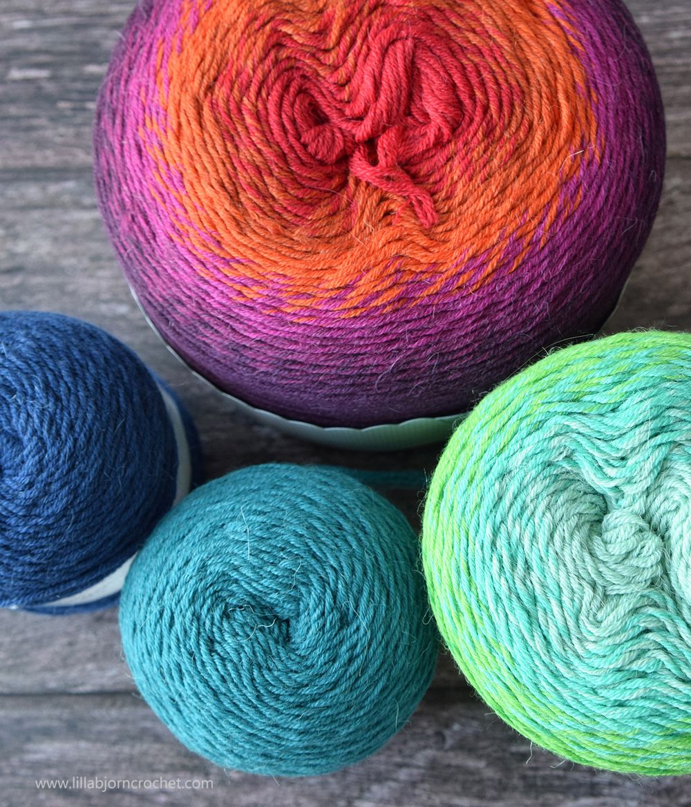 Yummy Yarn Cakes are Here Whirligig LillaBjörn's Crochet World