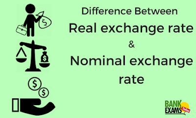 Difference Between Real  Exchange Rate & Nominal Exchange Rate