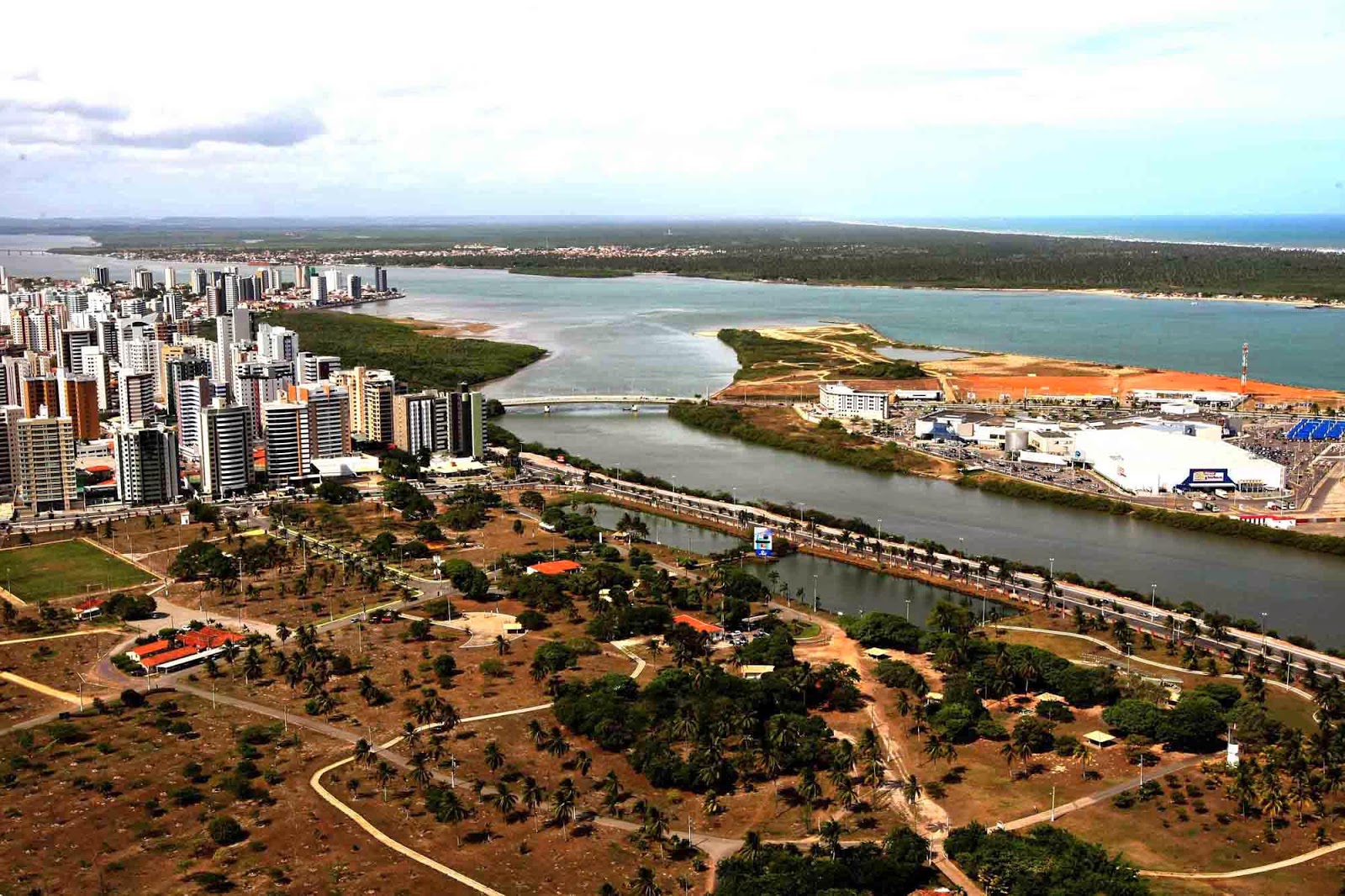 SERGIPE EM FOTOS Vista aérea da Cidade de Aracaju