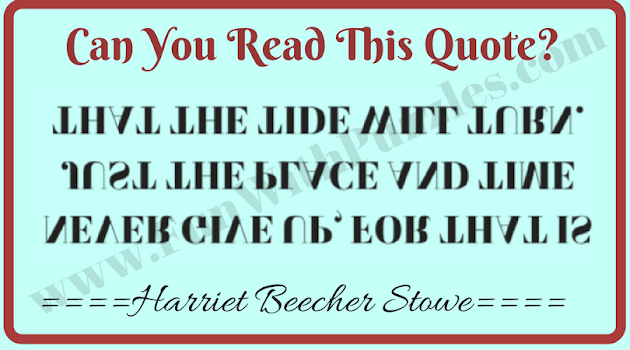 Upside Down and Backward Quotes: Ultimate Reading Challenge-3