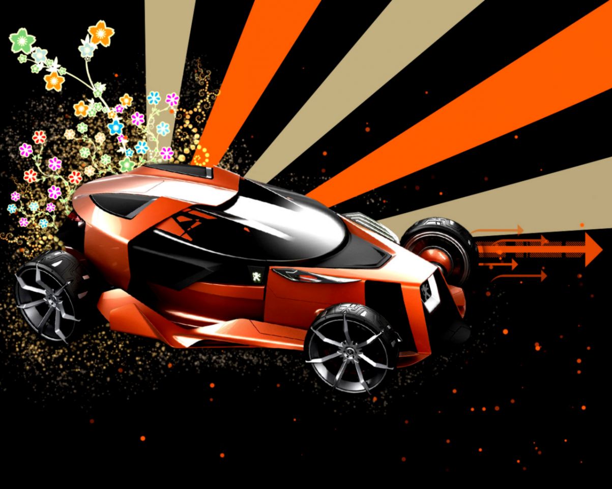 How To Make Car Desktop Wallpaper Photoshop Tutorials 1280x1024PX