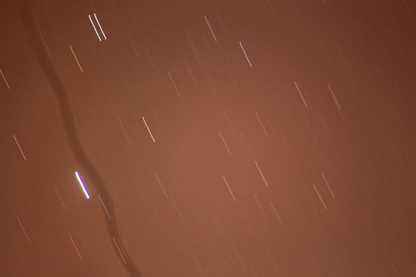90 second exposure, 300mm of Vega (Source: Palmia Observatory)