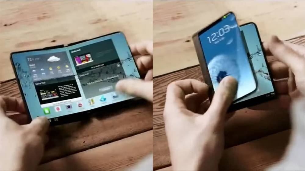 Tablet Samsung dapat Dilipat Jadi Smartphone (youtube.com)