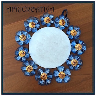 Fuori porta con fiori bluette