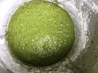 Spinach Spaettzle in Thermomix