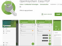 Cara Mengirim Email Terenkripsi di Android Menggunakan OpenKeychain 
