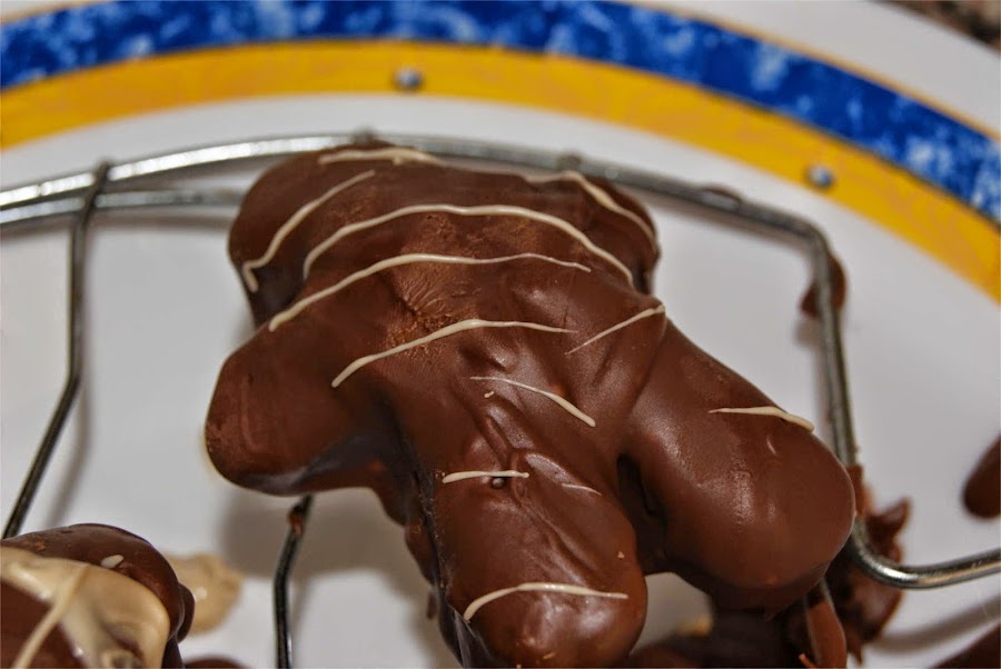 Bizcocho de melocotón paso 6