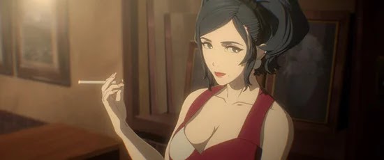 Miyuki Sawashiro sebagai Madam, Pemilik bar Melos tempat si protagonis bekerja. Miyuki Sawashiro sebagai Madam, Pemilik bar Melos tempat si protagonis bekerja.