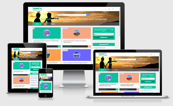 Free Download Template Popolulu Responsive Pro