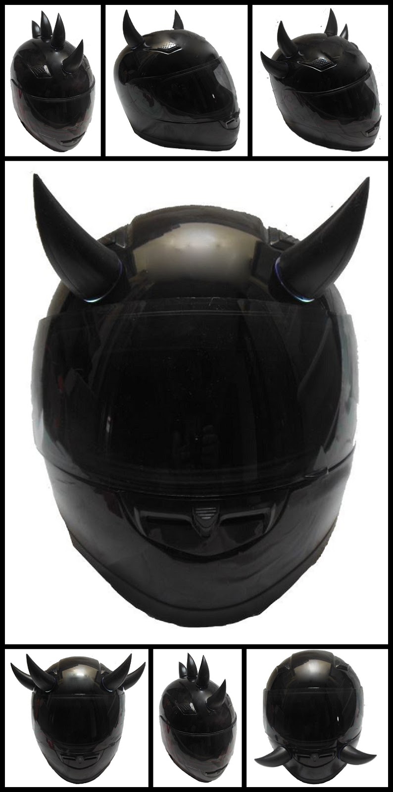 Motorcycle Helmets: Motorcycle Helmet Horns