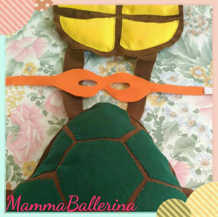 MammaBallerina by Simo: Ninja turtle..Costume di carnevale fai da te