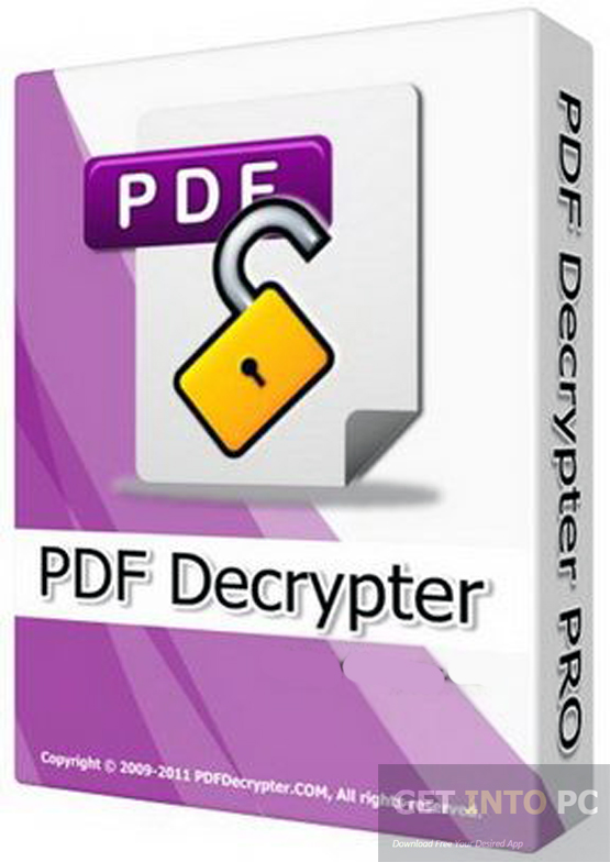скачать бесплатно pdf decrypter pro