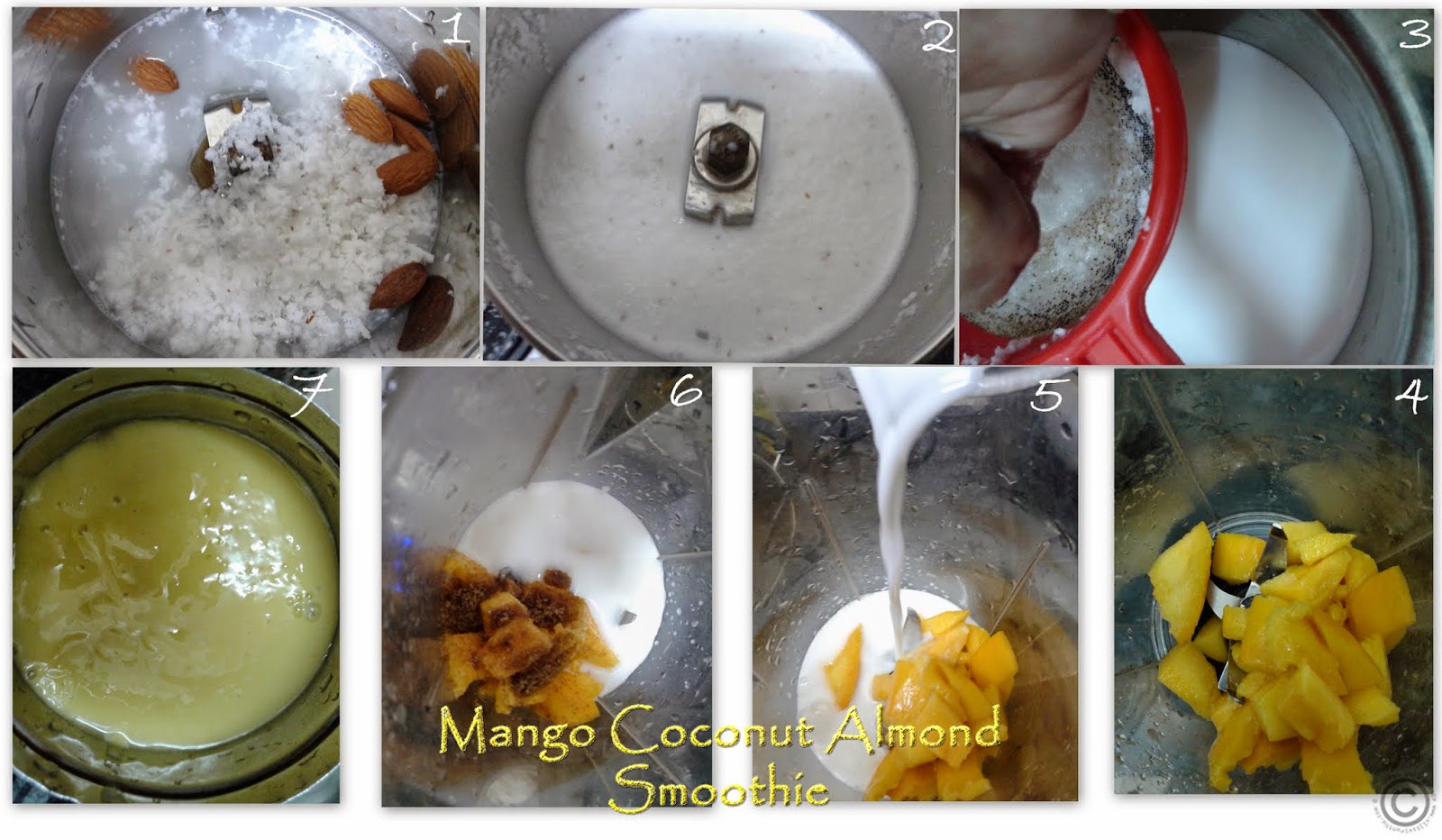 Mango Coconut Smoothie-recipe