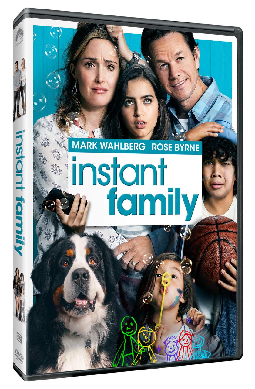 DVD & Bluray INSTANT FAMILY (2018) Starring Mark Wahlberg and Rose