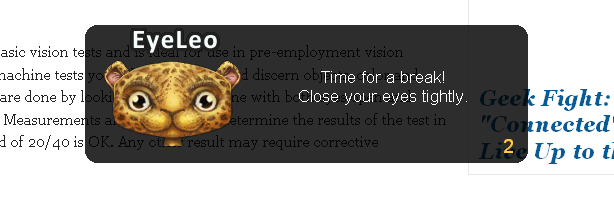 N Recursions: Prevent eye strain with a software that reminds you to ...