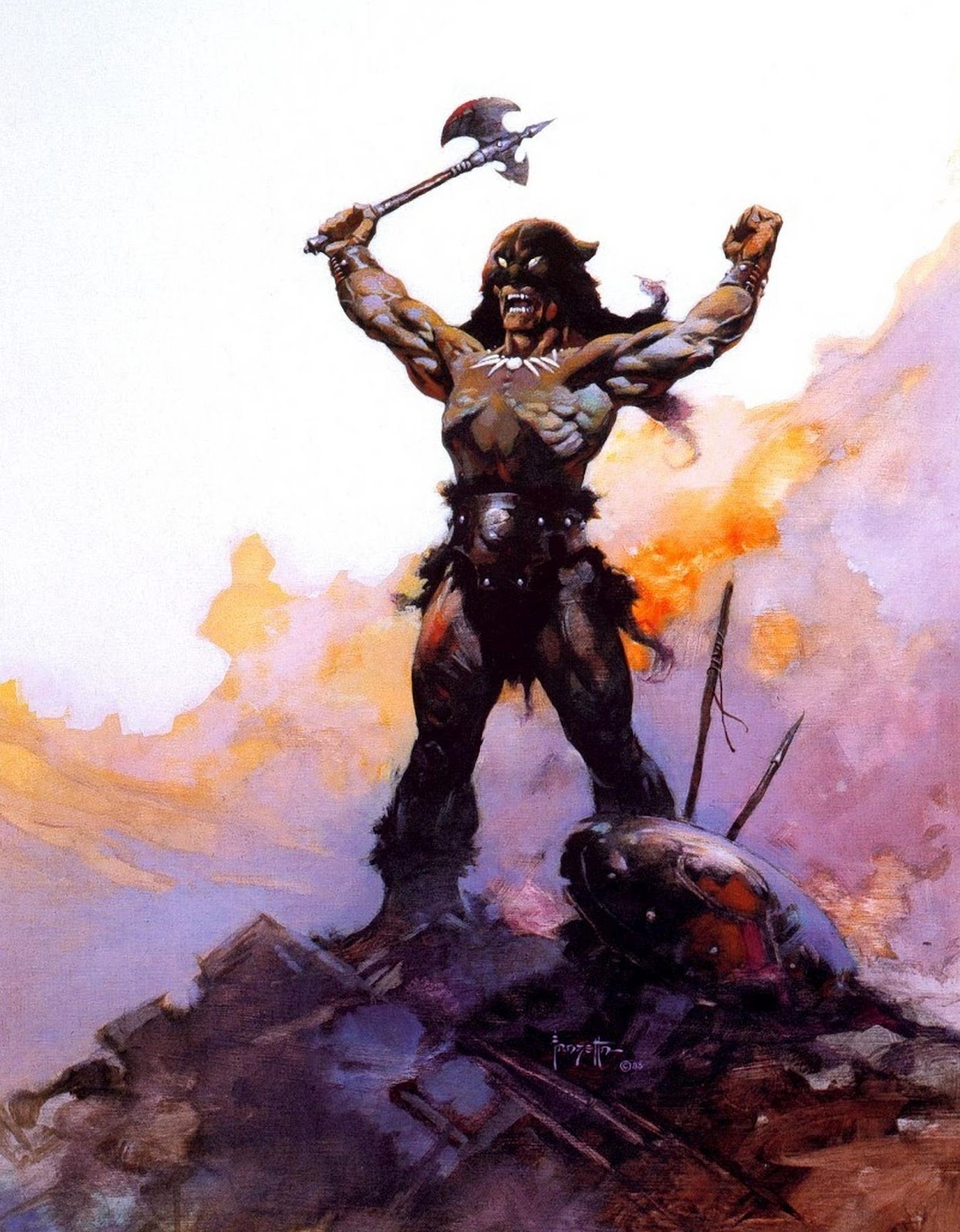 Cap'n's Comics: Some Frank Frazetta