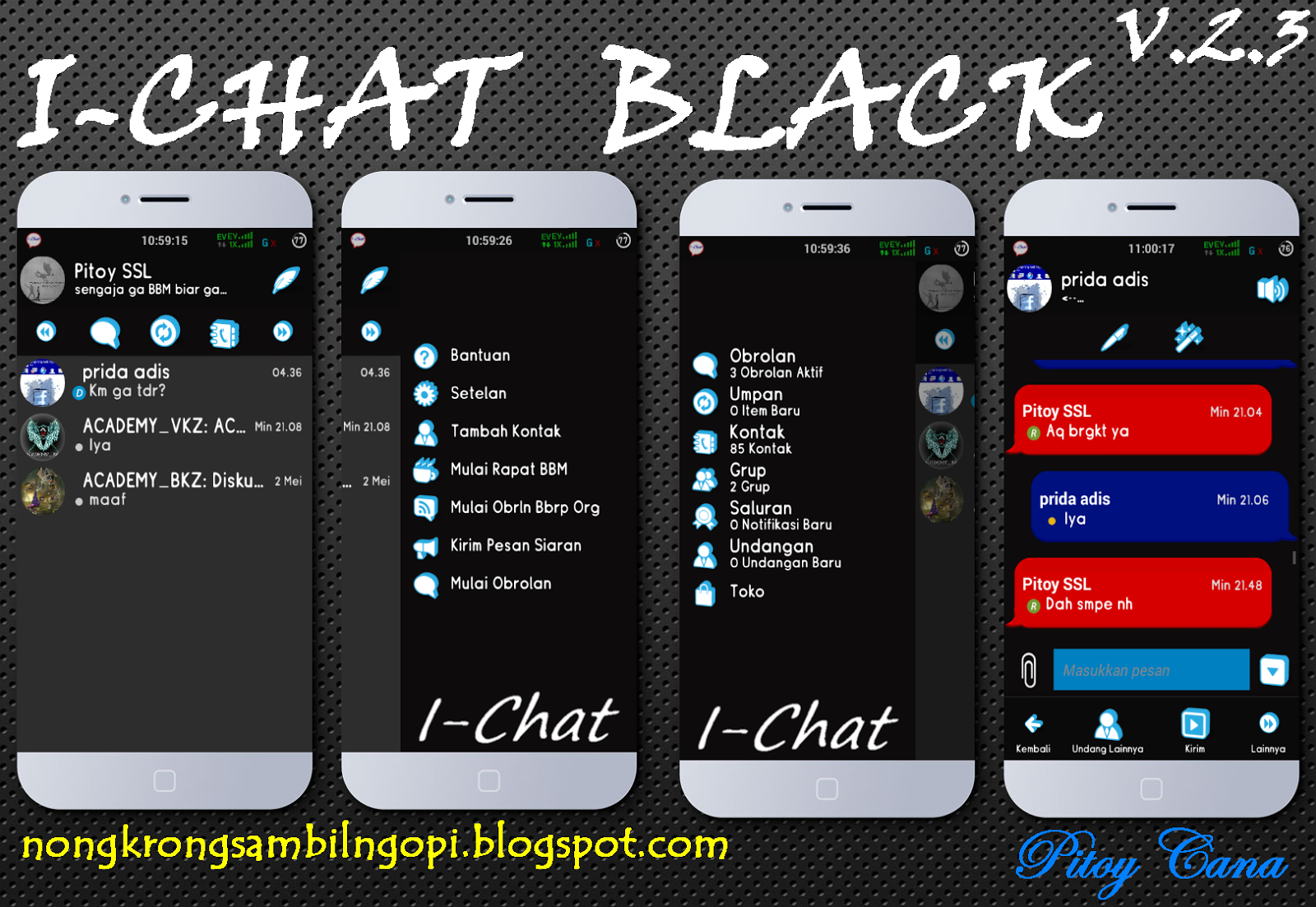 Chat v2. Black chat. pitoy.