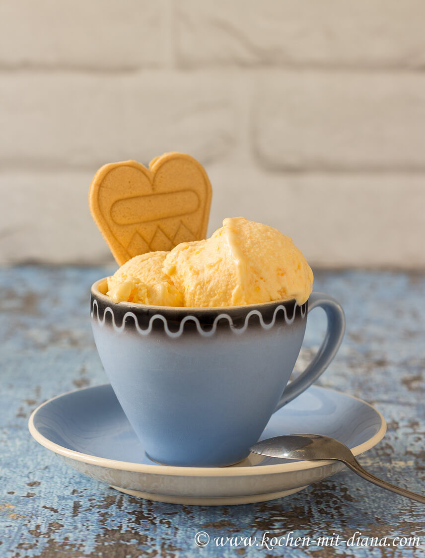 Sugar melon buttermilk ice cream Cooking with Diana