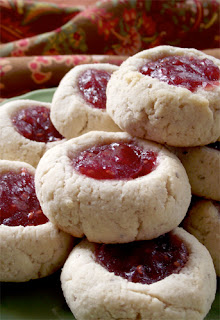 Thumbprint Cookies Gluten Scandinavian Recipe | Healthy Bake Recipe