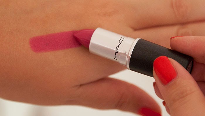MAC Girl About Town Lipstick Review Swatch