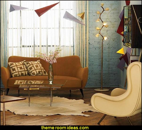 Retro mod style decorating ideas - mid century mod style decorating ideas