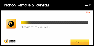 Checking for new version of Norton Remove & Reinstall
