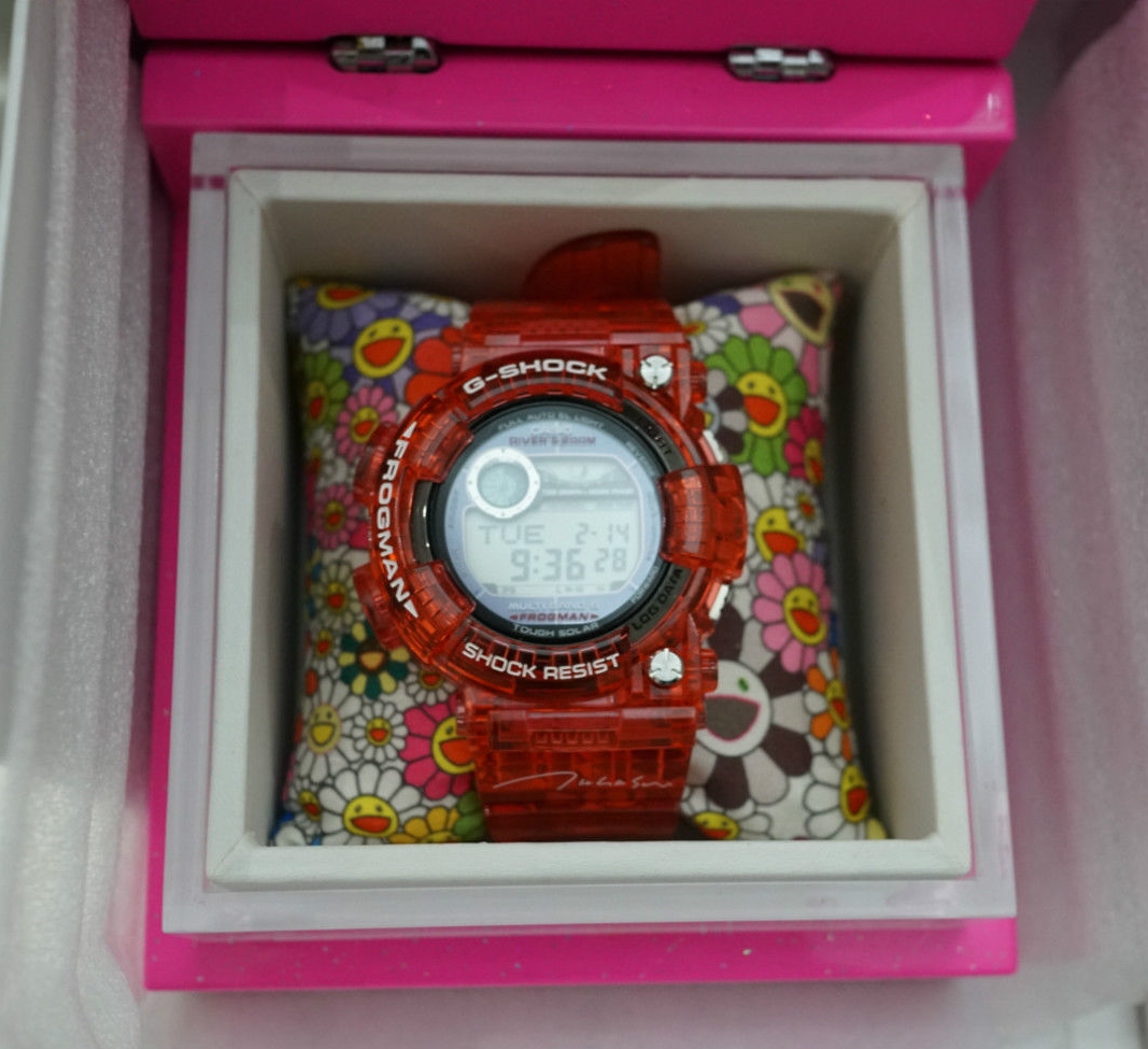 Gergasi bundle: Limited Edition Takashi Murakami x Casio G-SHOCK Frogman Watch - GWF1000TM