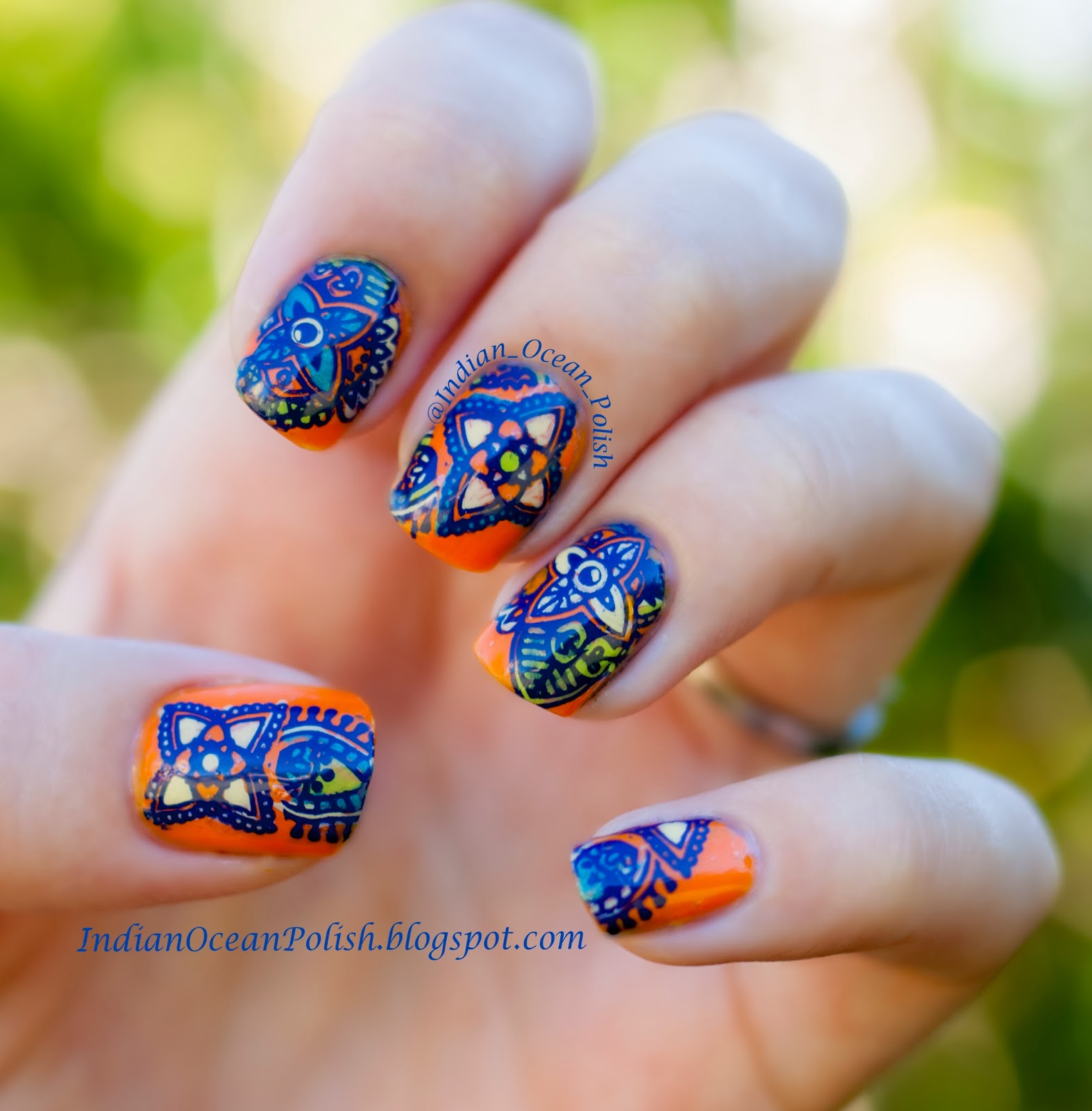 Indian Ocean Polish: How To Make Your Own Nail Decals Tutorial