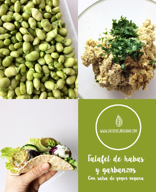 Falafel de habas y garbanzos