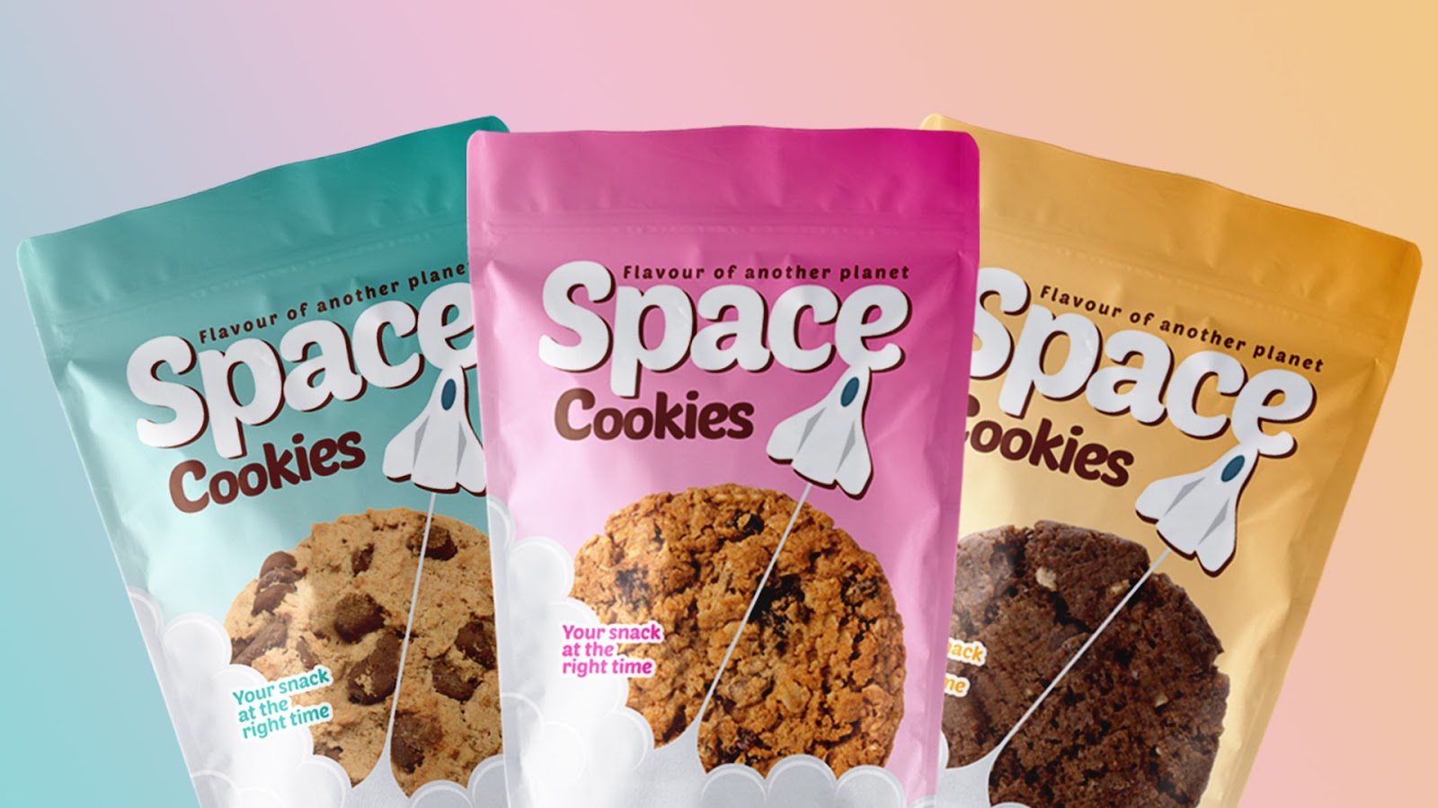Space Cookies (Concept) Packaging Of The World