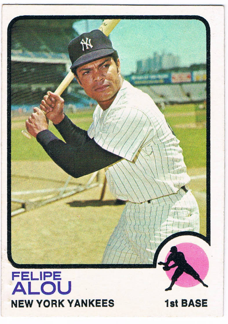 1973 Topps Photography Alou Brother 2