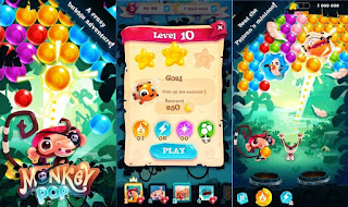Game Android Monkey Pop - Bubble Game Download Gratis