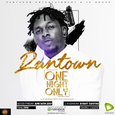 jj One Night Only with Runtown