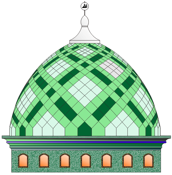 gambar kubah masjid moderen