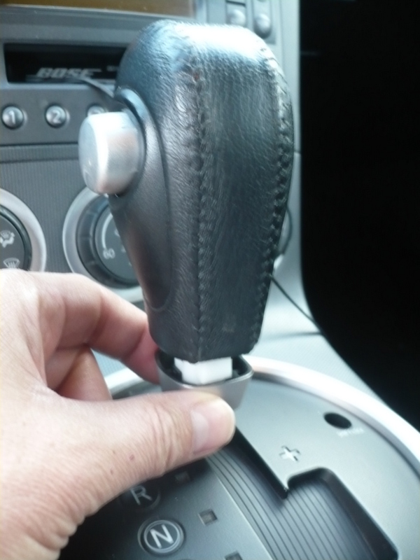 6 Foot Over 350Z Auto Shift Knob Assembly Instructions