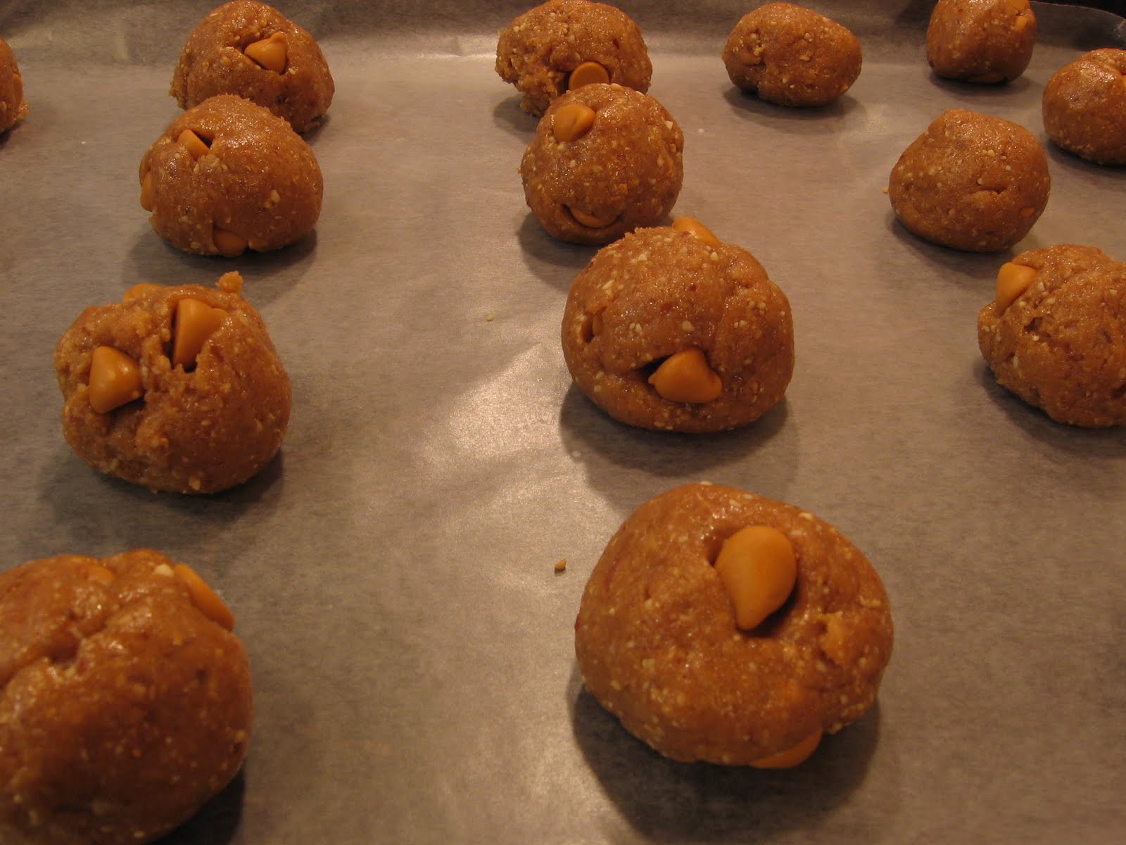 Olalliberry Butterscotch Cookie Dough Balls
