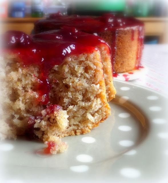 Jam Glazed Almond Cake The English Kitchen