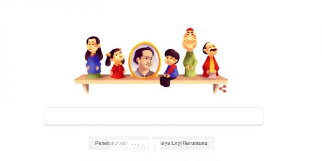 Google Doodle Rayakan Ulang Tahun Suyadi, Pak Raden di Google Doodle Rayakan Ulang Tahun Suyadi, Pak Raden di