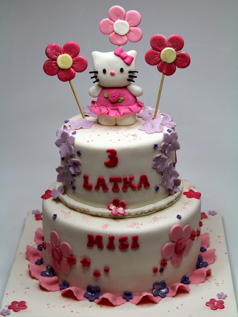 Hello Kitty Childrens Birthday Cake - London Cakes