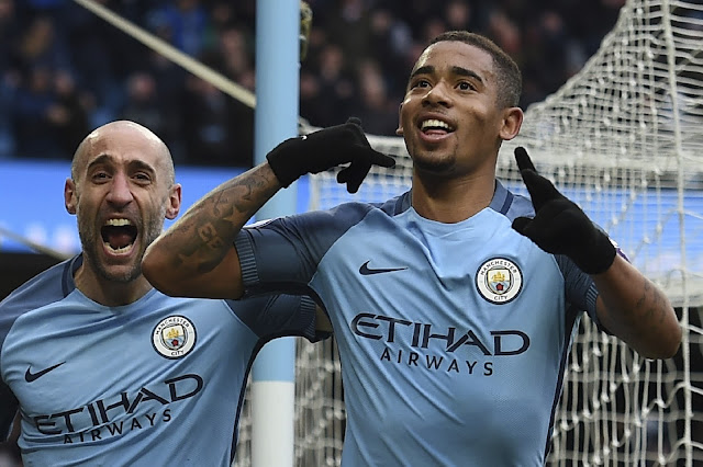 O atacante Gabriel Jesus, de 19 anos, é a nova sensação do futebol inglês (Foto: Paul Ellis/AFP) O atacante Gabriel Jesus, de 19 anos, é a nova sensação do futebol inglês (Foto: Paul Ellis/AFP)