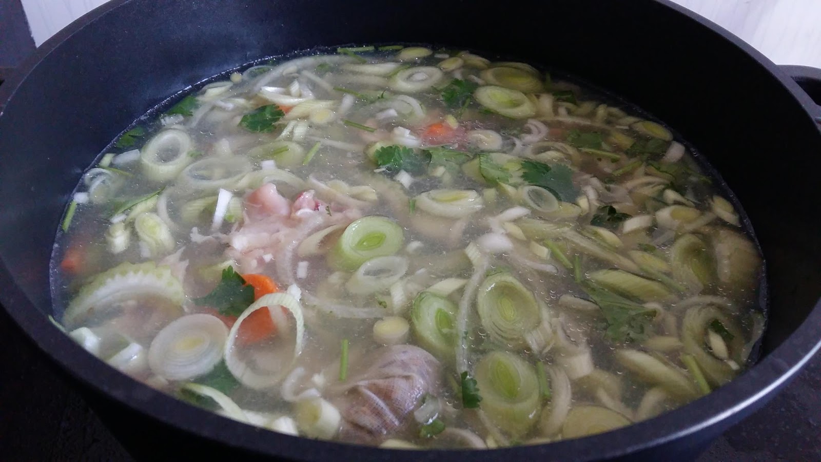 Dapur Cik Lina Resepi Vegetable Stock & Chicken Stock