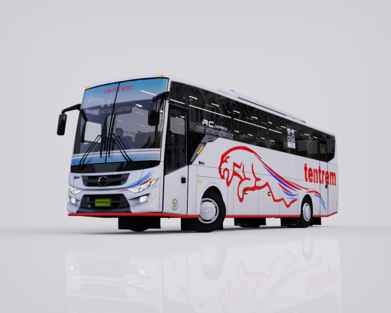 RILIS GAN!! MOD TENTREM MAX BUSSID - WSP Mods