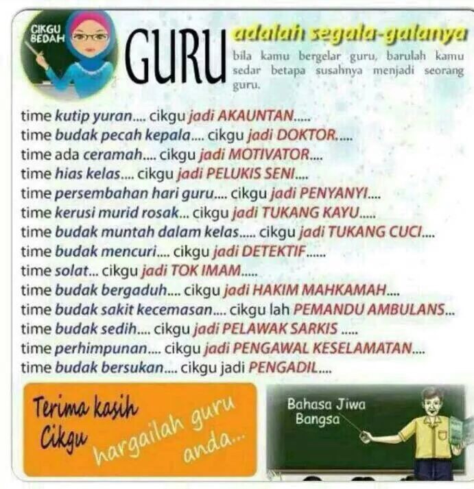 Lirik Guru Pembina Negara Bangsa Guru Pembina Negara